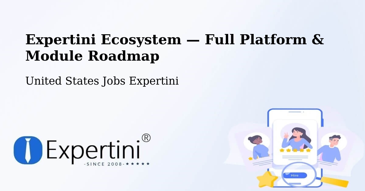Expertini Ecosystem — Full Platform & Module Roadmap – Waco